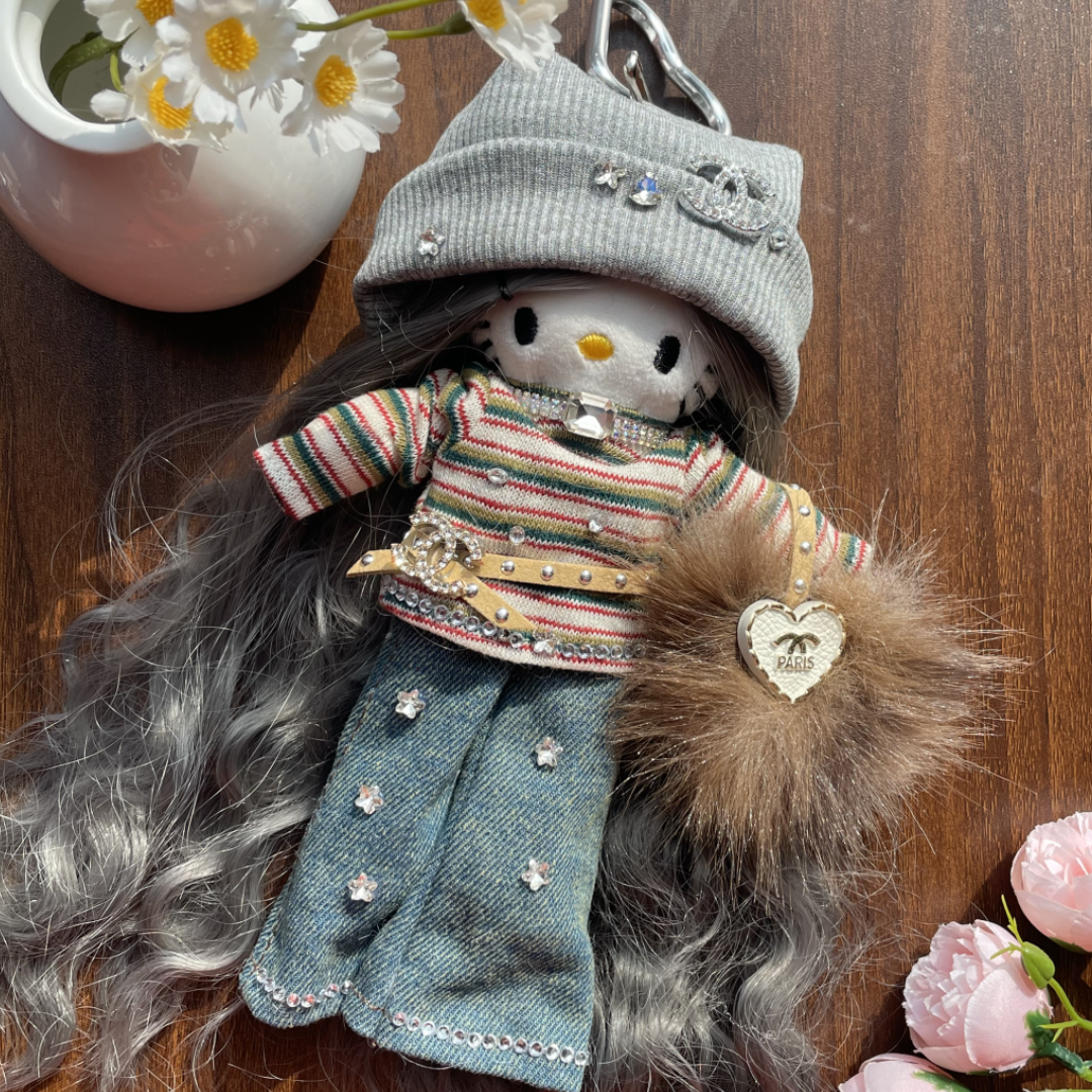 #120 Diy Cute Kitty@TK: luckydiycharms