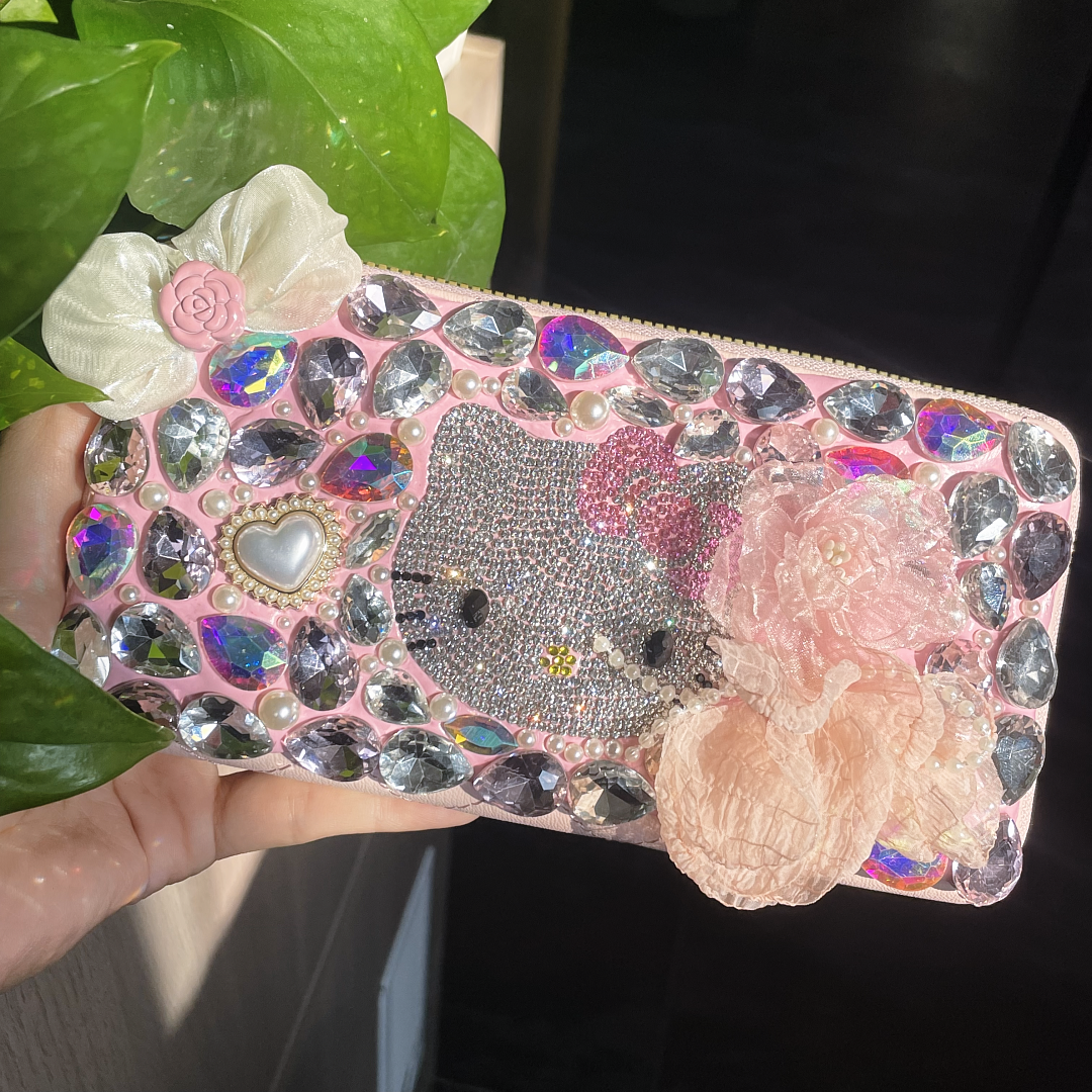 #006 Handmade DIY Rhinestone Bag