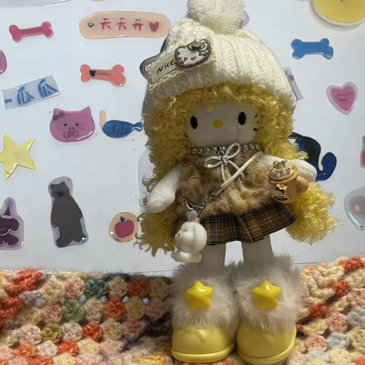 #047 Diy Cute Kitty@TK: luckydiycharms