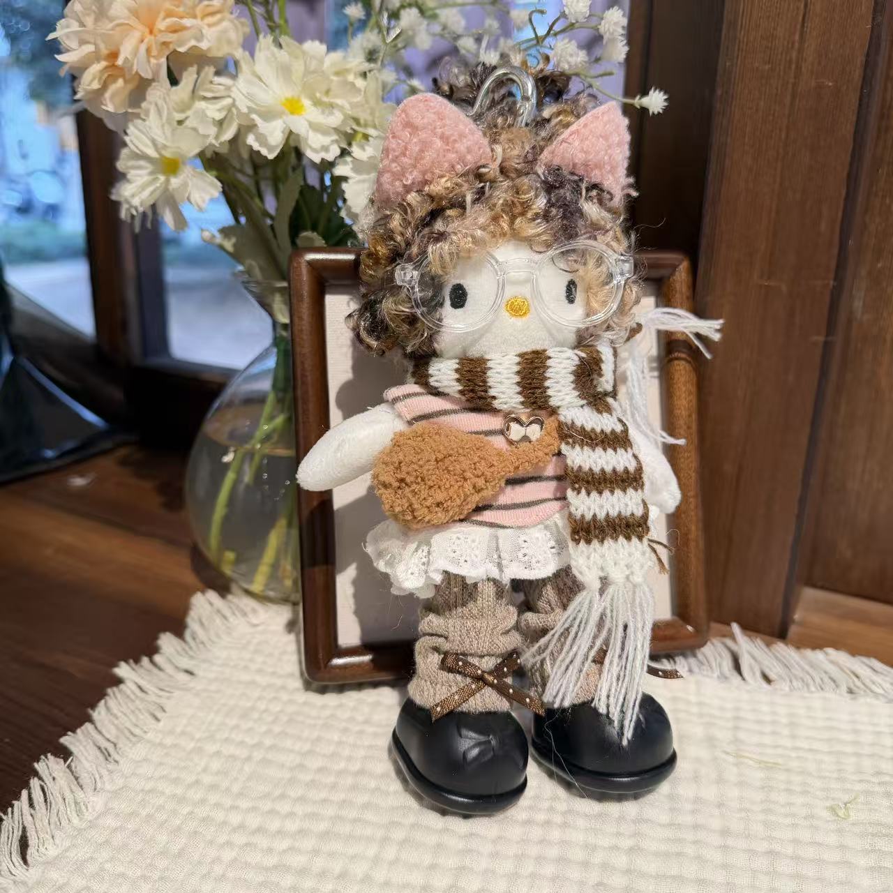 #013 Diy Cute Kitty@TK: luckydiycharms