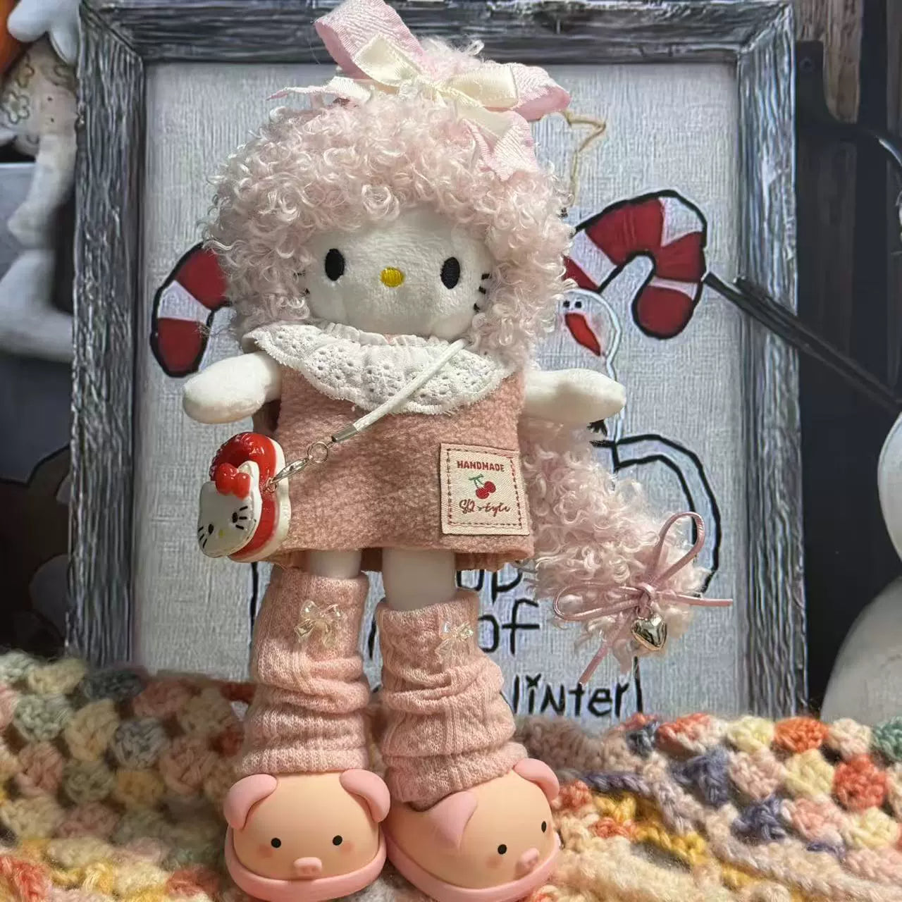 #056 Diy Cute Kitty@TK: luckydiycharms