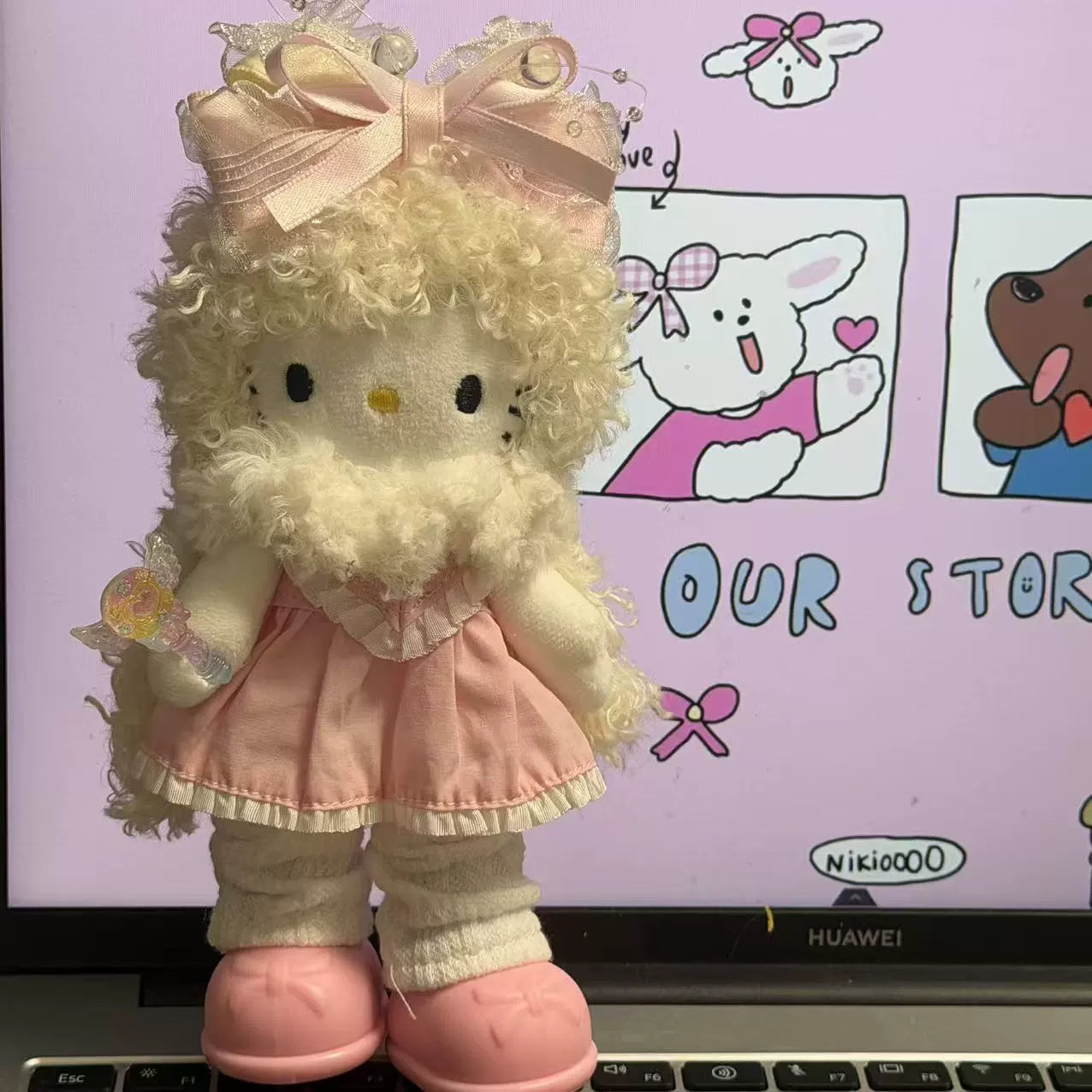 #057 Diy Cute Kitty@TK: luckydiycharms