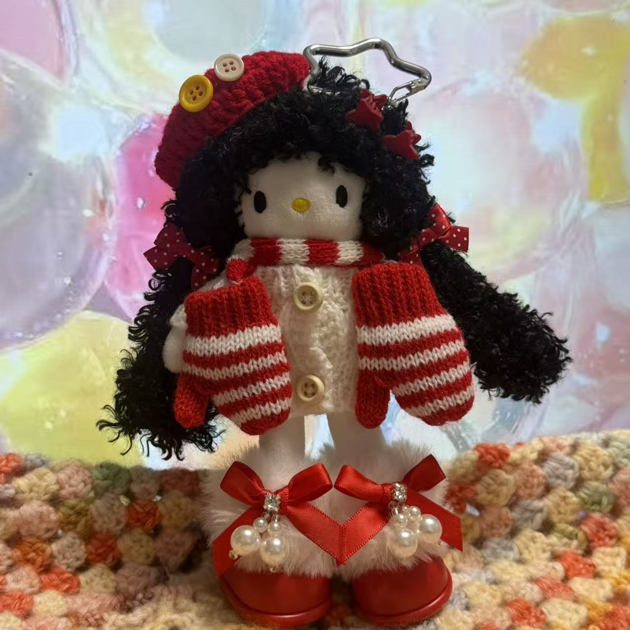 #066 Diy Cute Kitty@TK: luckydiycharms