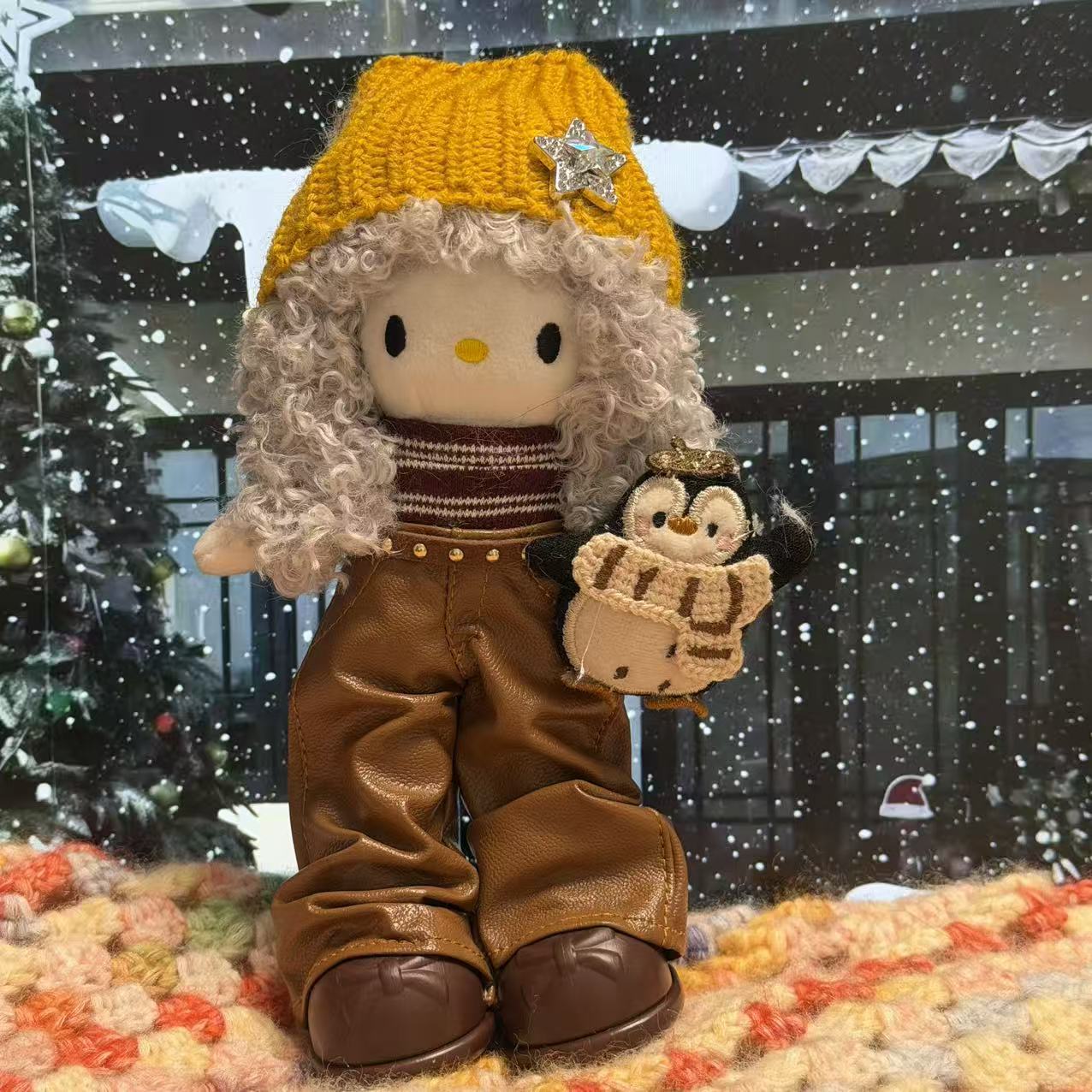 #070 Diy Cute Kitty@TK: luckydiycharms