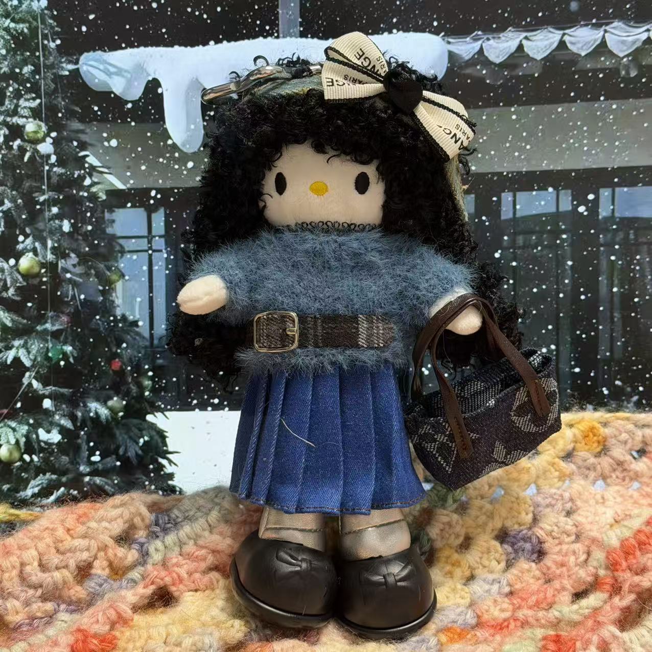 #075 Diy Cute Kitty@TK: luckydiycharms