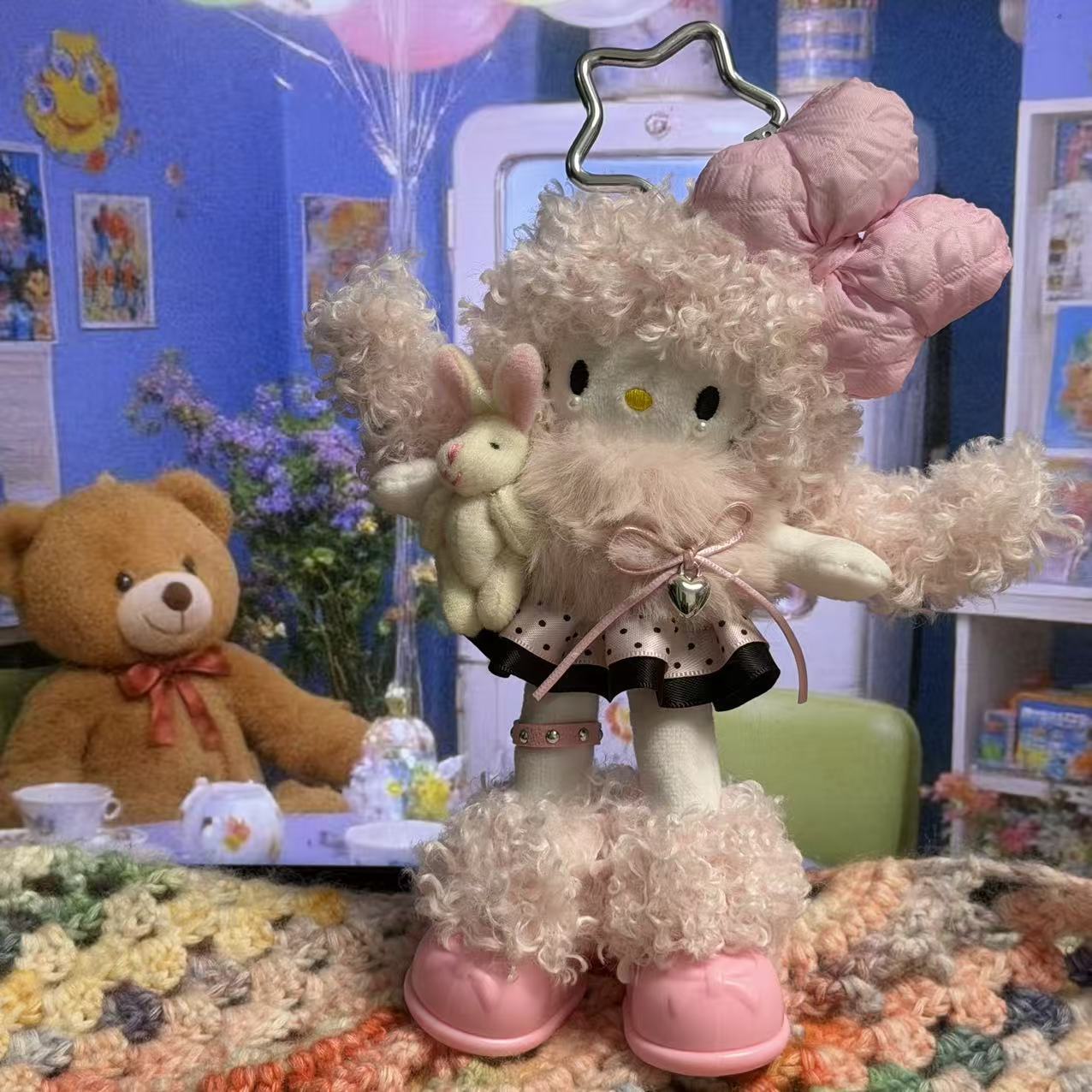 #087 Diy Cute Kitty@TK: luckydiycharms