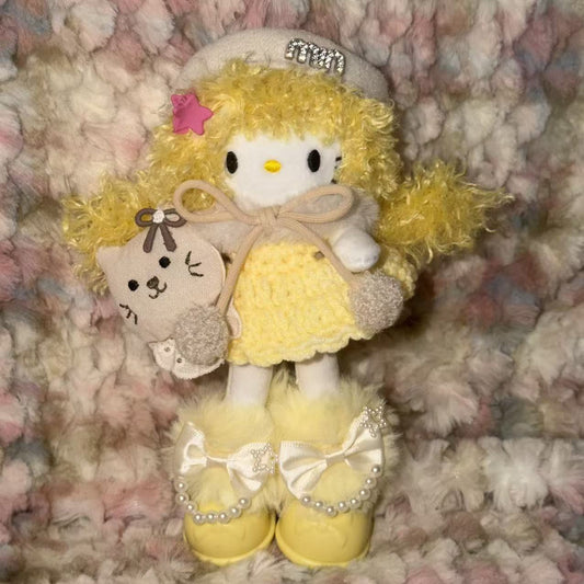 #090 Diy Cute Kitty@TK: luckydiycharms