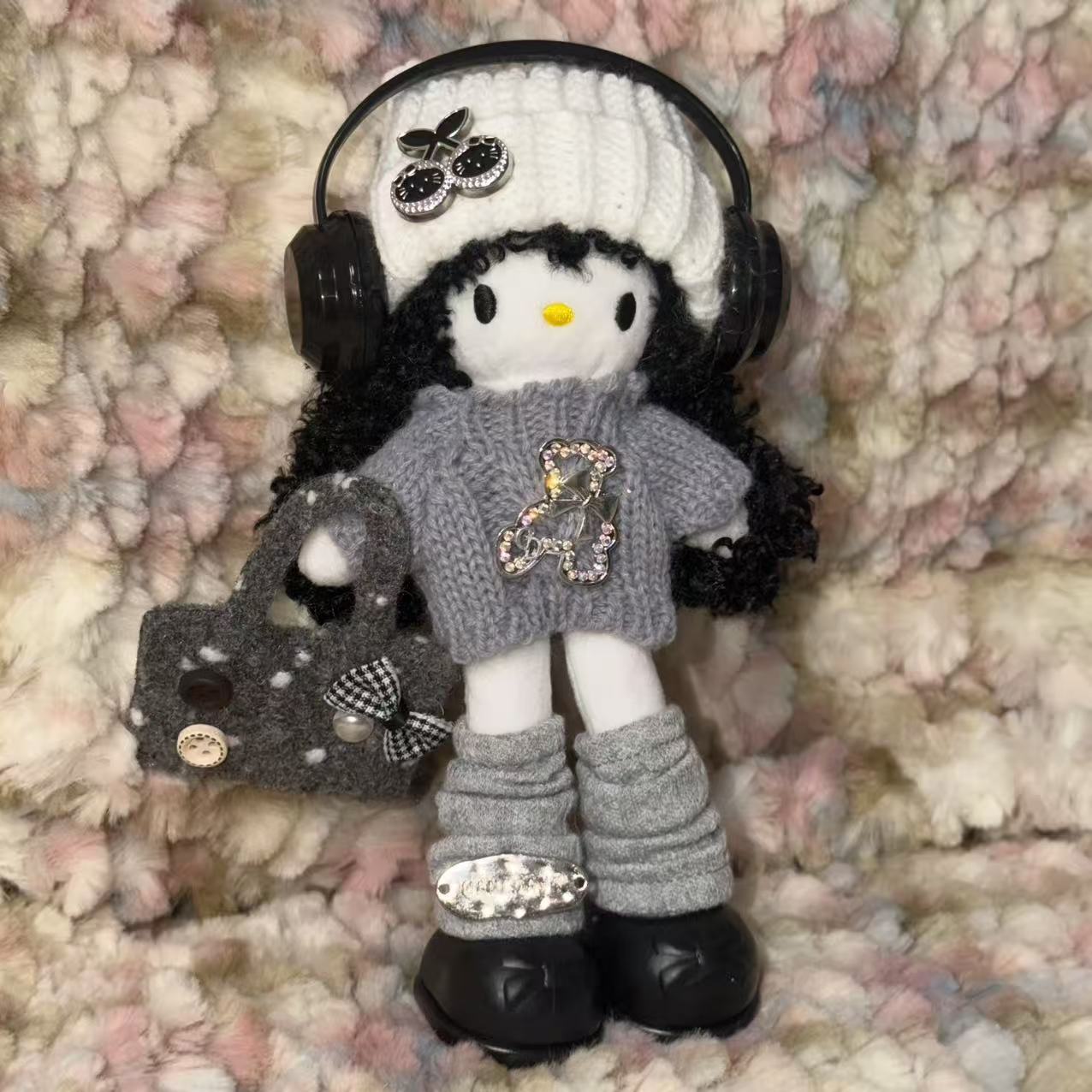 #095 Diy Cute Kitty@TK: luckydiycharms