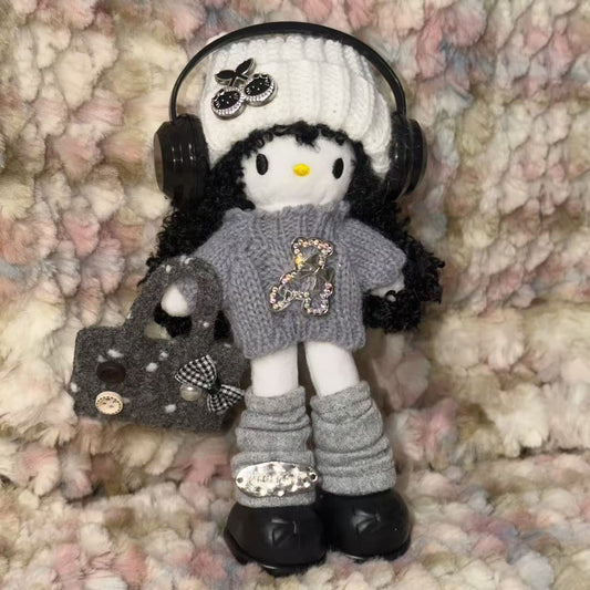 #095 Diy Cute Kitty@TK: luckydiycharms