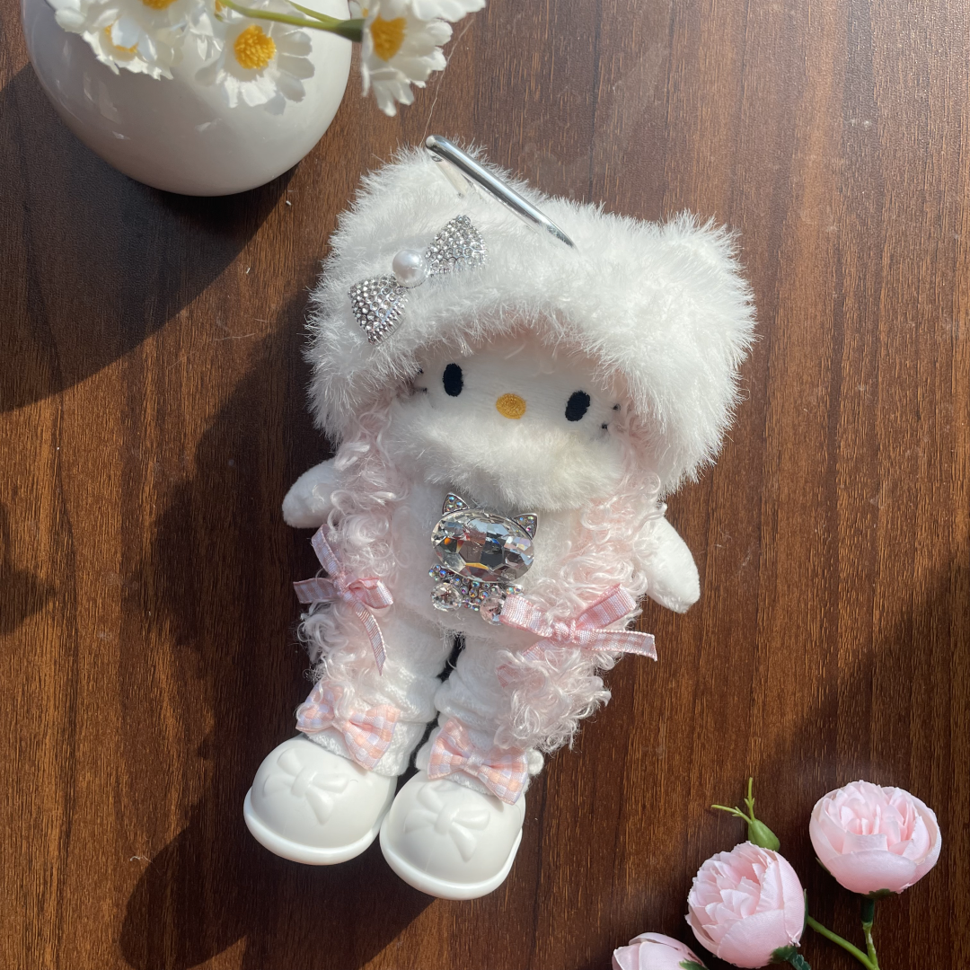 #128 Diy Cute Kitty@TK: luckydiycharms