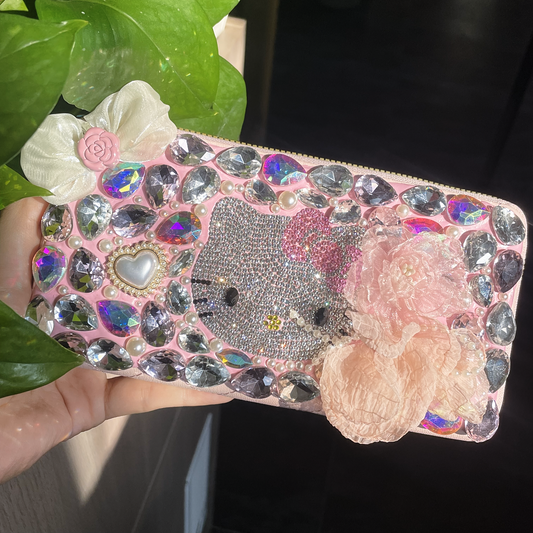 #006 Handmade DIY Rhinestone Bag