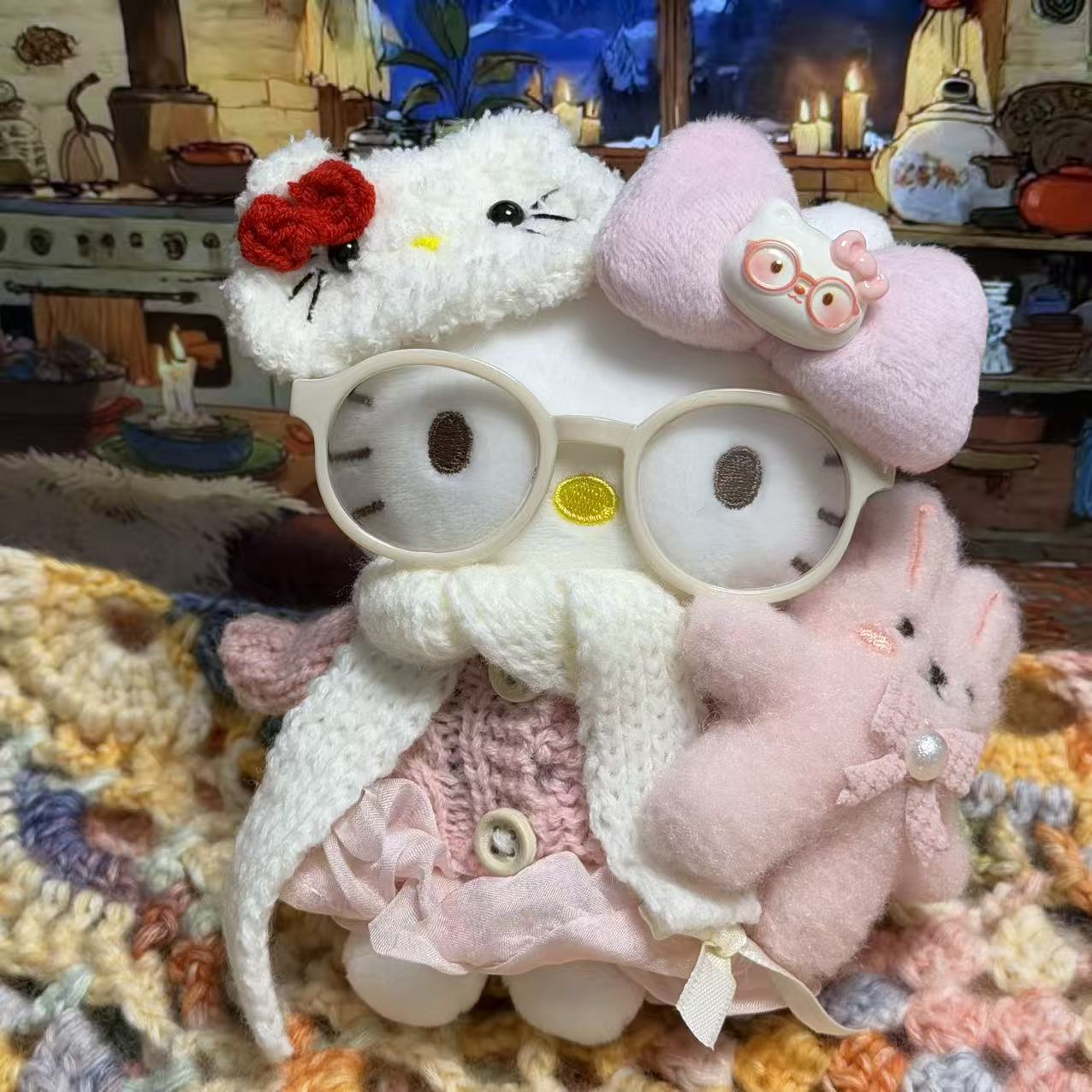 #132 Diy Cute Kitty@TK: luckydiycharms